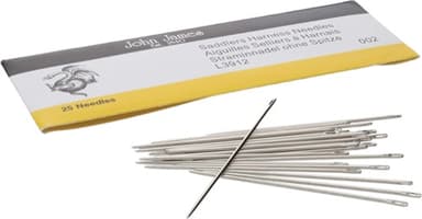 John James Saddlers Harness Needles (Size 002)