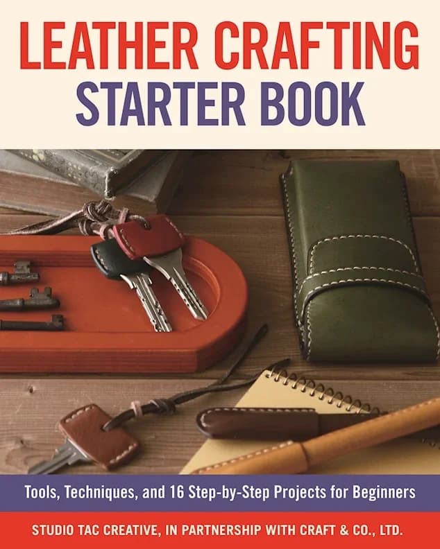 Book cover for Leather Crafting Starter Book