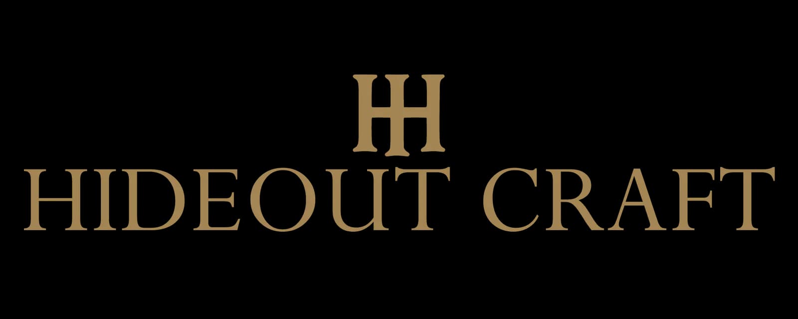 Hideout Craft wordmark