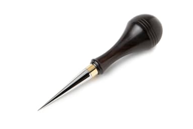 Rocky Mountain scratch awl with dark rosewood handle and pointed metal shaft