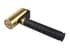 Dream Factory brass leather roller with black handle