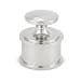 Silver stainless steel KUIDAMOS leather weight