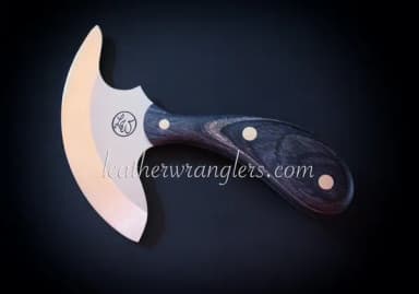 Leather Wranglers LW PERK round knife